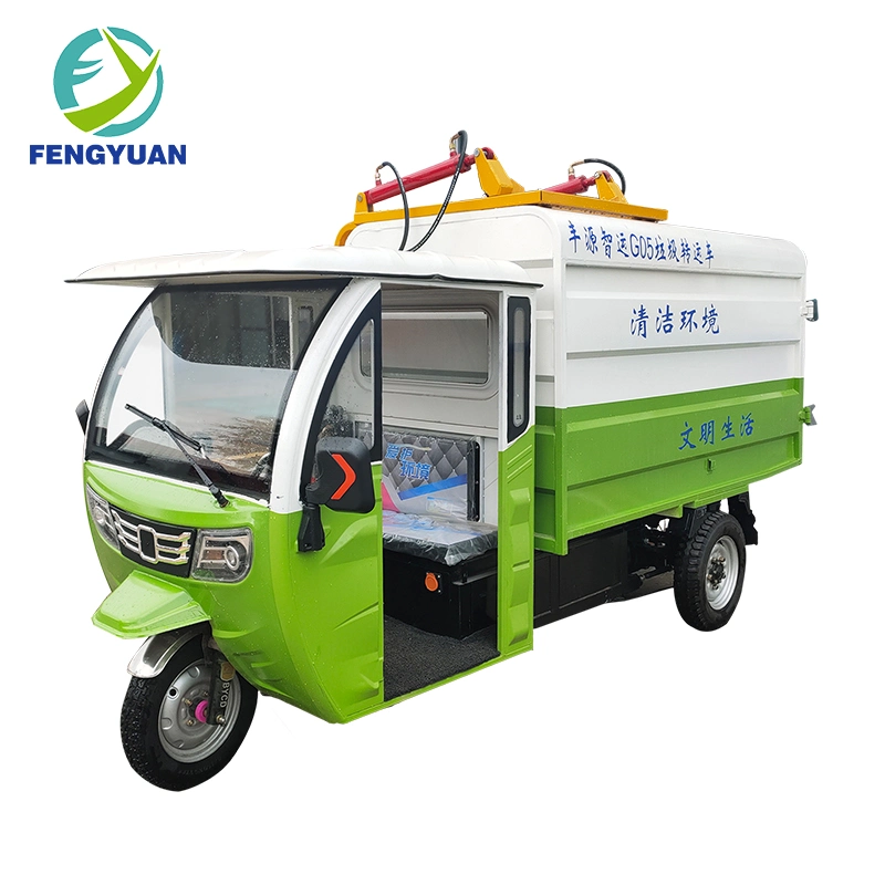 High Quality New Energy Pure Electric Garbage Collector Transport Vehicle