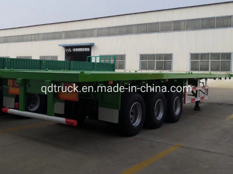 Discount Sales 40ft 45ft 48ft 53ft heavy truck Skeleton Flatbed Container Chassis Semi Trailer