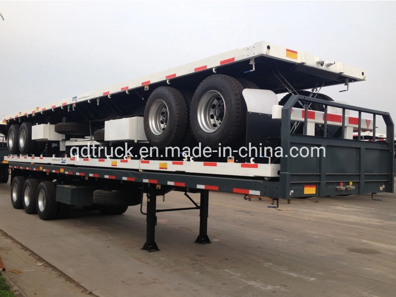 Discount Sales 40ft 45ft 48ft 53ft heavy truck Skeleton Flatbed Container Chassis Semi Trailer