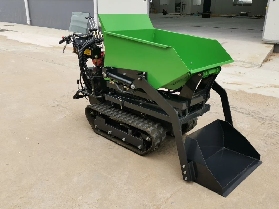 9HP 270cc Longxin Power with Large Shovel Can Lift Track 500kg Transport Vehicle