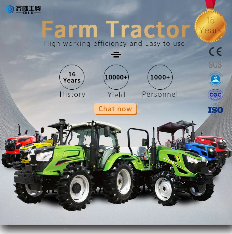 35HP 30HP 40HP 50HP 60HP Compact Farming Equipment Agricultural Small Tractors Mini 4X4 4WD Agricol Agriculture Farm Tractor