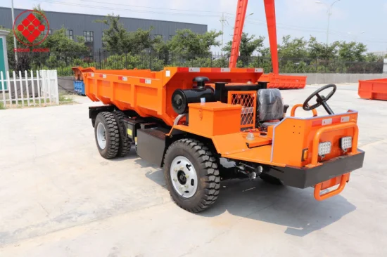 4 Ton Wheel Dump Mini Dump Truck Large Load Engineering Transport Vehicle