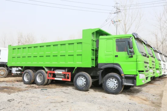 Sale Used HOWO Dump Truck 371HP Diesel 8X4 Tipper Truck