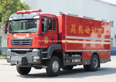 Brand-New Sitrak 4X4 Rescue Equipment Transport Vehicle