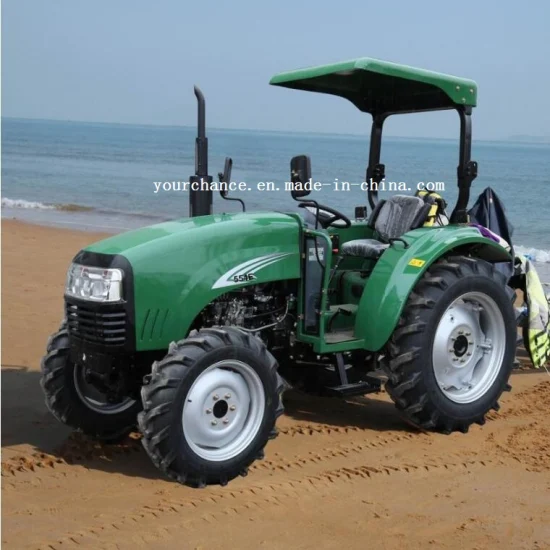 Hot Sale Dq554 55HP 4WD Agricultural Wheel Farm Tractor Small Mini Compact Graden Tractors with ISO Ce Pvoc Coc Certificate From Tractor Factory Manufacturer