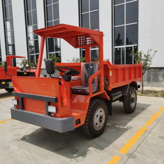 6 Tons 4X4 4X2 Mini Wheel Dump Truck Underground Mining Trucked Dumper