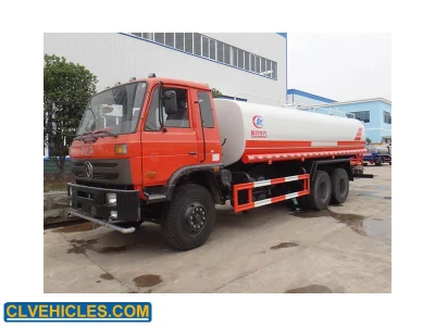 18 20 M3 6X4 Water Tank Truck New Spray Sprinkler Used Special Vehicle for Sale