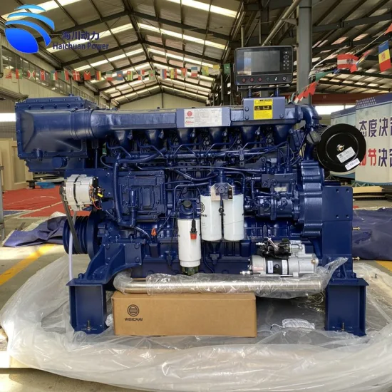 Light Fishing Boat Weichai Diesel Marine Engine with Wp12c350-15