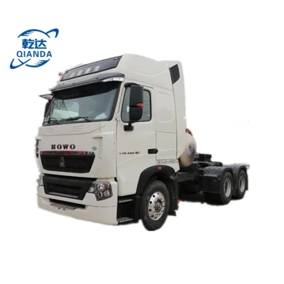 Boutique Sinotruk HOWO 6*4 CNG Tractor Truck HOWO A7 T7 6*4 CNG Tractor Truck