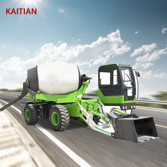 5.5 M³ Automatic Concrete Mixer Truck 5500L Self Loading Concrete Mixer