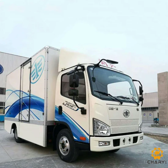 Chinese Hot Sales EV Truck FAW 5t Cargo Van Electric Truck