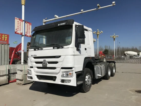 Heavy Duty Sinotruk HOWO 336/371/420HP 6X4/8X4 10/12 Wheeler Used Tractor Head Cargo Truck for Sale